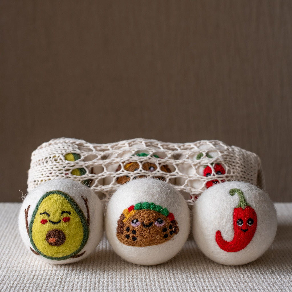 Kitchen set wool dryer ball, theme photo