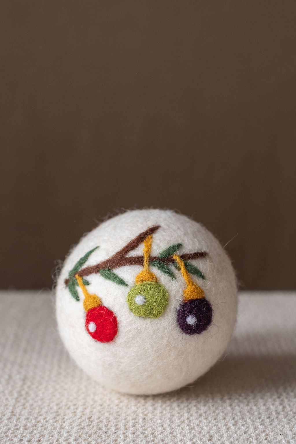Reindeer set wool dryer ball, theme photo